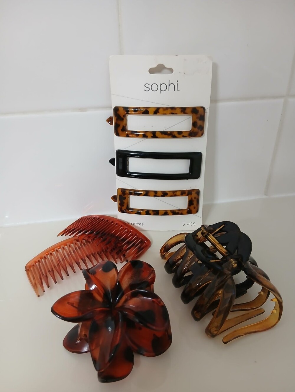 NEW Neutral Brown Hair Clips